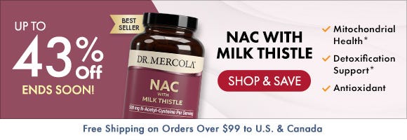 Get up to 43% Off on NAC with Milk Thistle 
