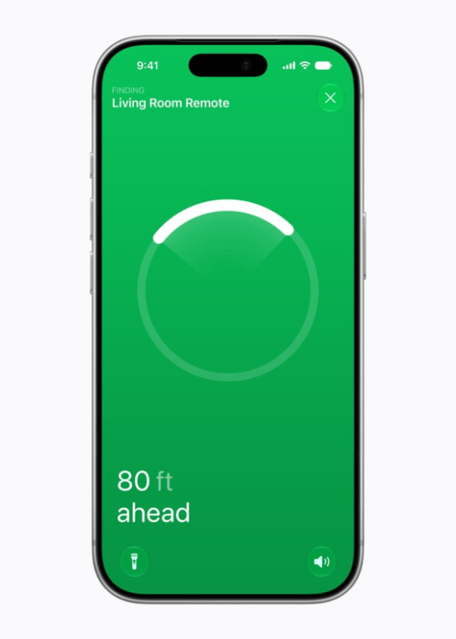 The Siri Remote adds Find My support with Precision Finding and an option to play a sound, making it far easier to locate.