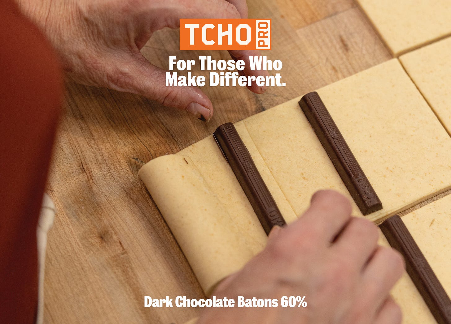 TCHO chocolate batons.