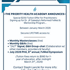 Dr. Saleeby's Substack