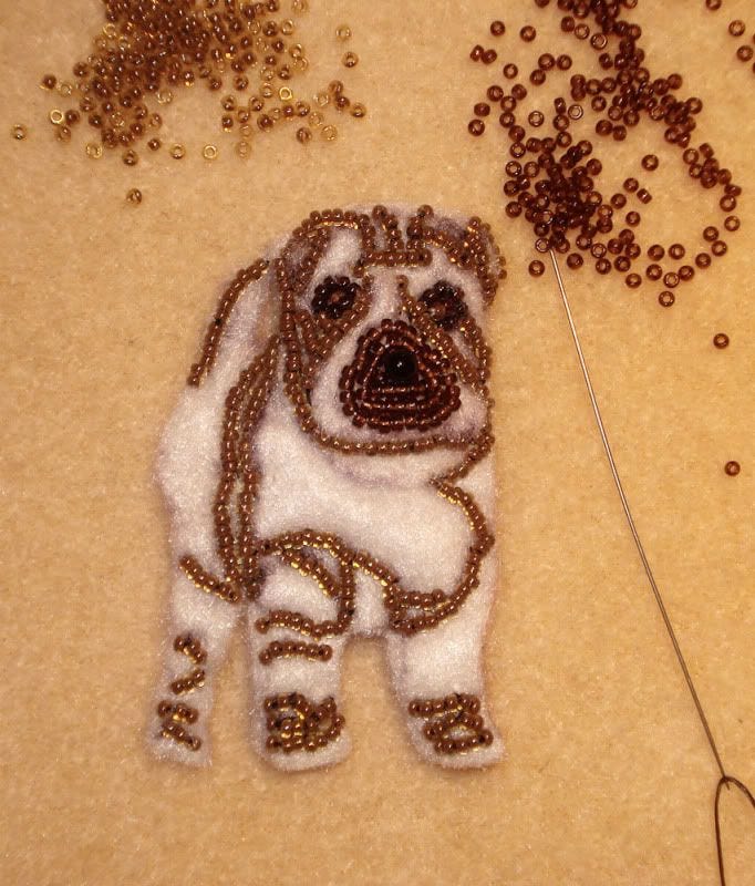 beaded shar pei dog pin pendant etsy bead embroidery beadwork beaded shar pei dog pin pendant etsy bead embroidery beadwork