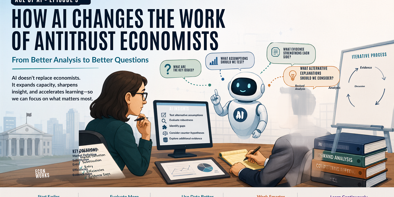 Age of AI—Episode 5: How AI Changes the Work of Antitrust Economists