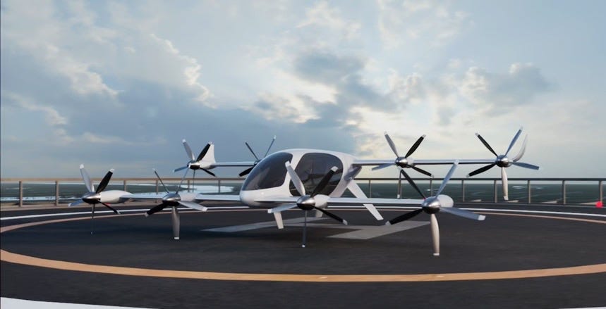 Newcomer Sees 100 eVTOL Deal - China eVTOL News