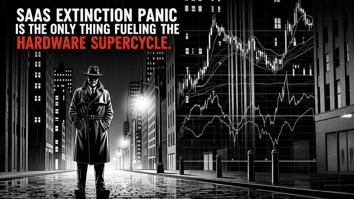 SaaS Extinction Panic is the only thing fueling the Hardware Supercycle ...