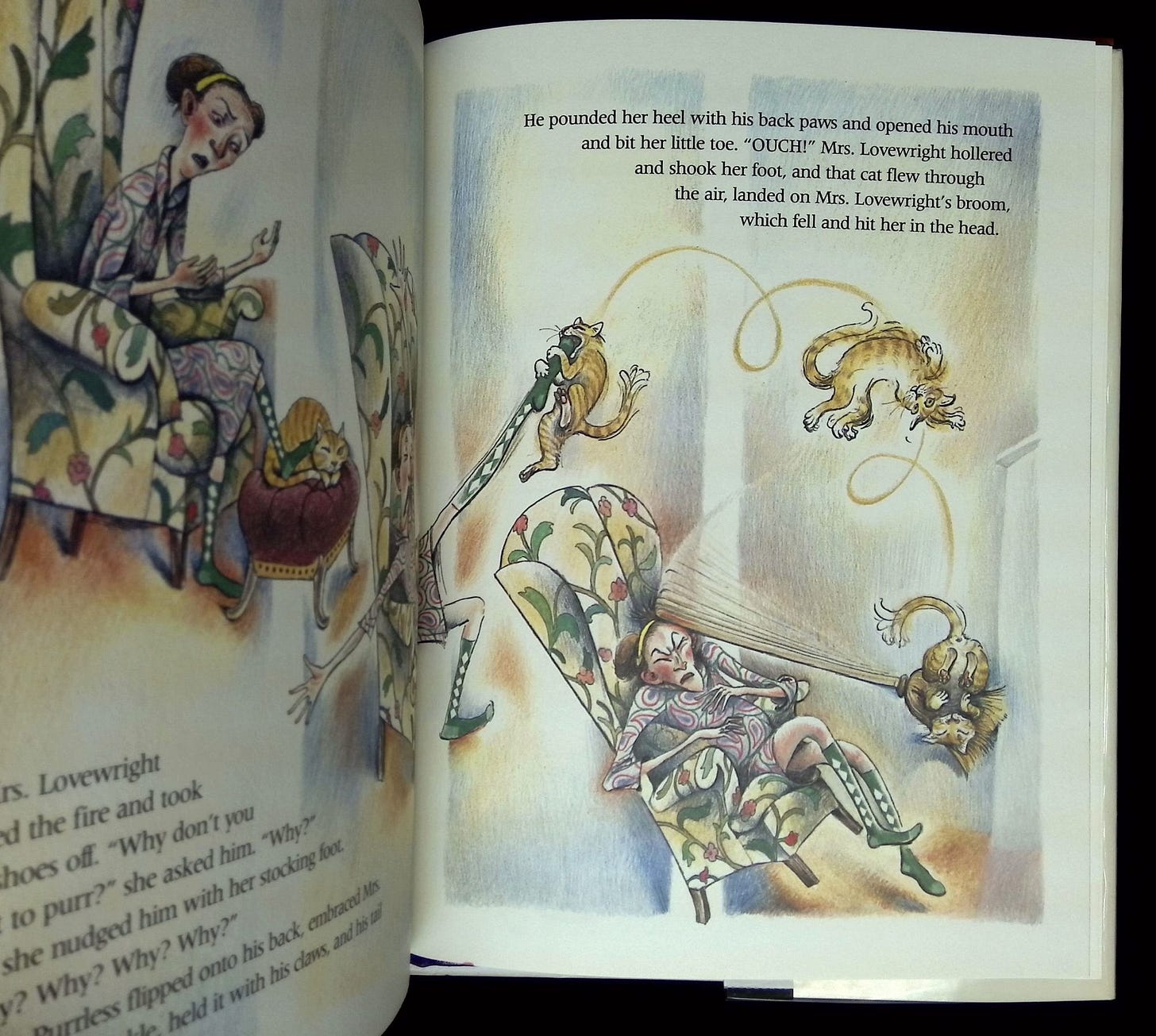 The Story of Mrs. Lovewright and Purrless Her Cat by Lore Segal, Paul O.  Zelinsky on Common Crow Books