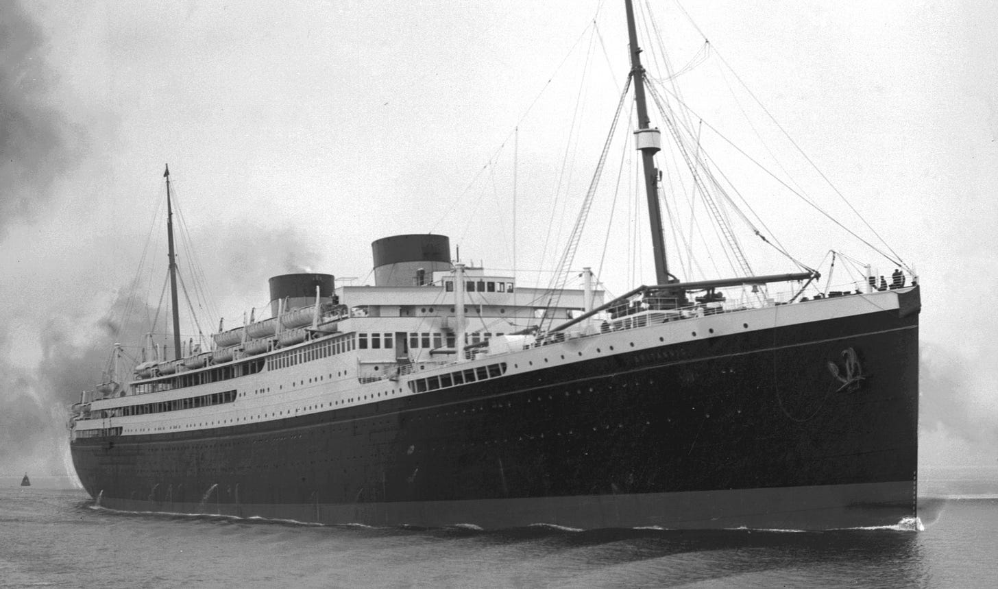 MV Britannic Wikimedia Commons MV Britannic Wikimedia Commons