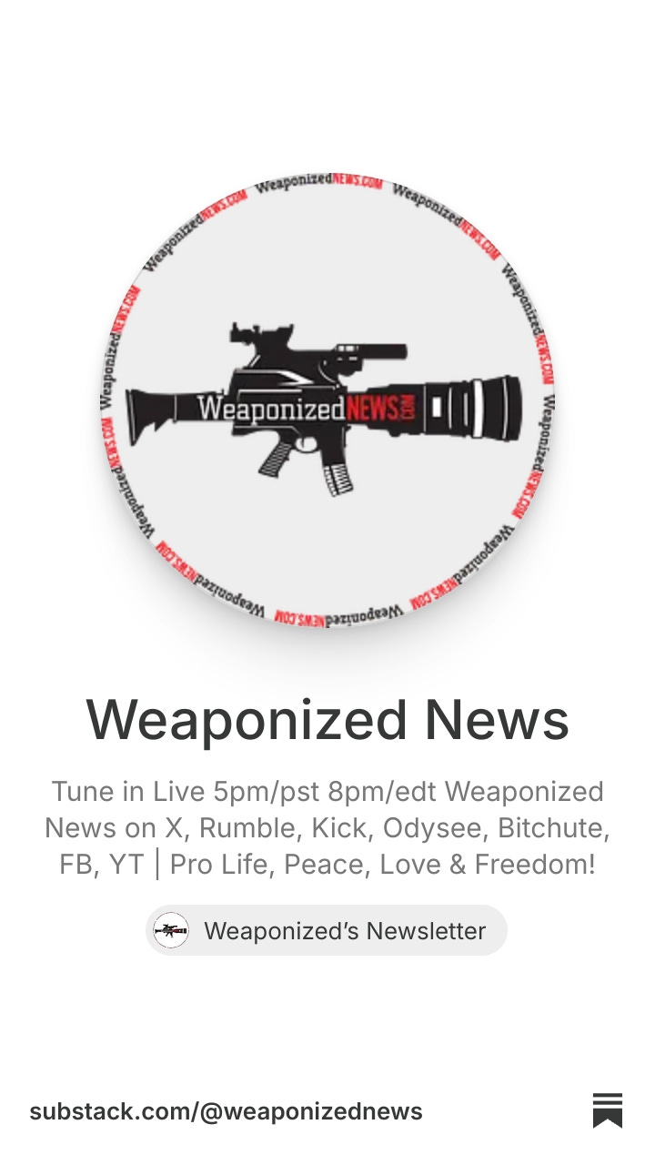 Weaponized News | Substack