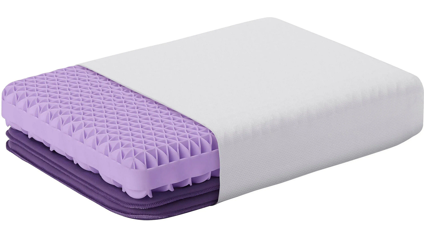 Purple Pillow with Booster Purple Pillow with Booster