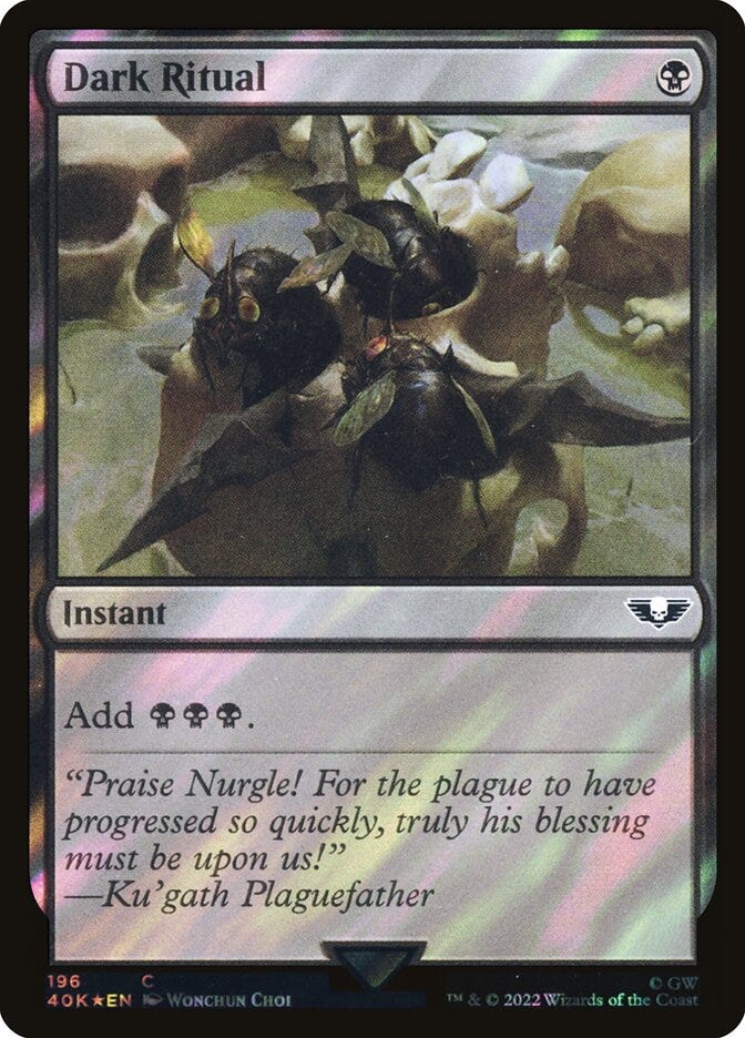 Dark Ritual (Warhammer 40,000 Commander #196★)