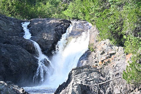 Middle Silver Falls, Magpie Falls, and the Aguasabon Falls and Gorge