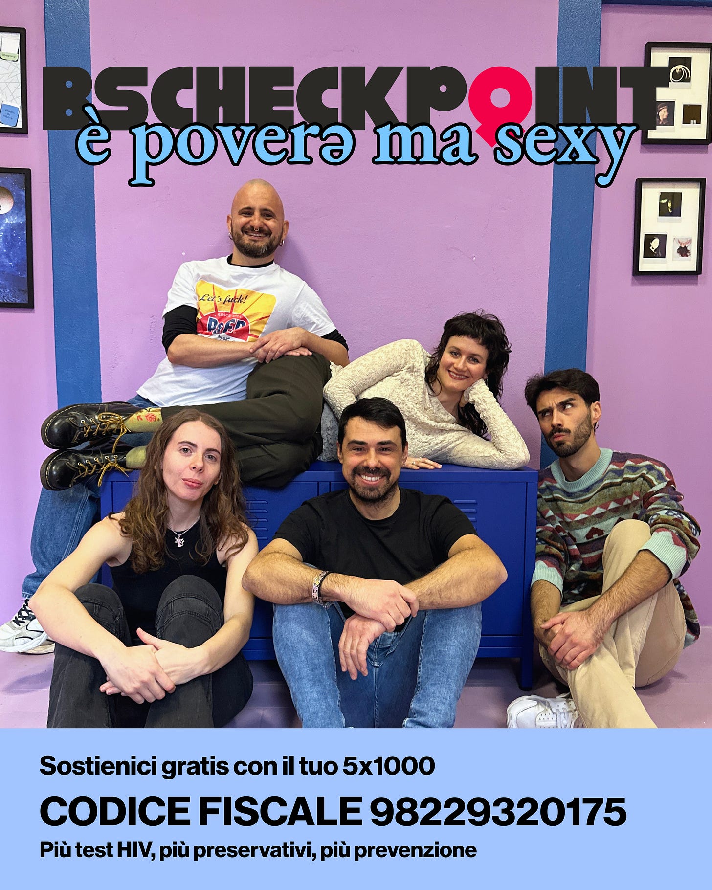 Il gruppo del Brescia Checkpoint