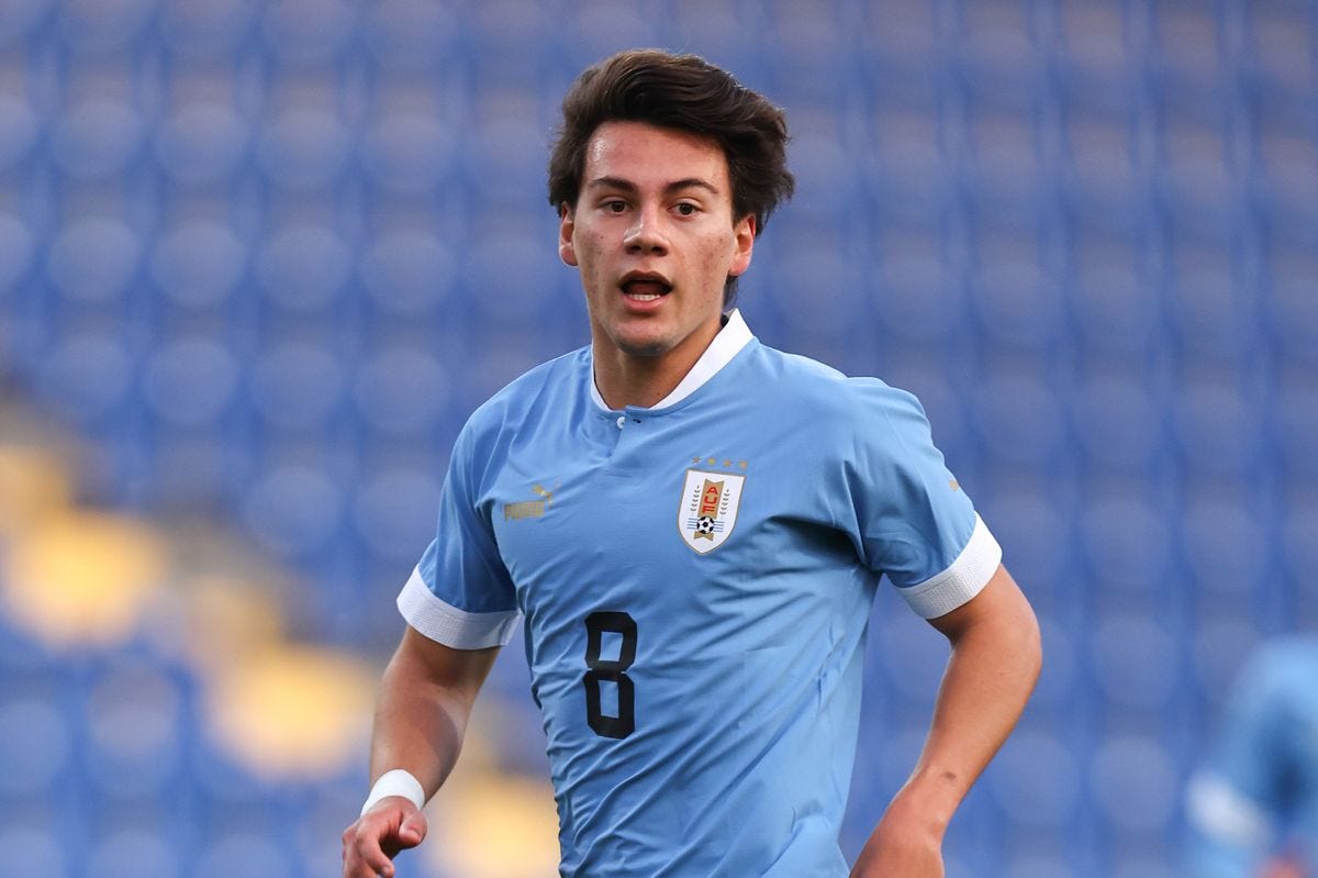 Manchester United winger Facundo Pellistri learns World Cup fate as Uruguay  squad announced - Manchester Evening News