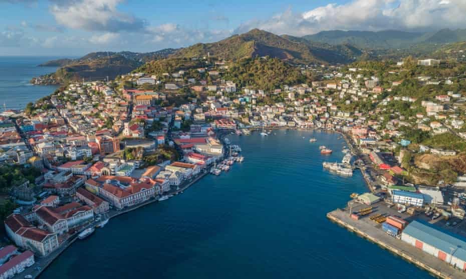 St George’s in Grenada; the family are hoping they can help the people of the island to improve their lives.