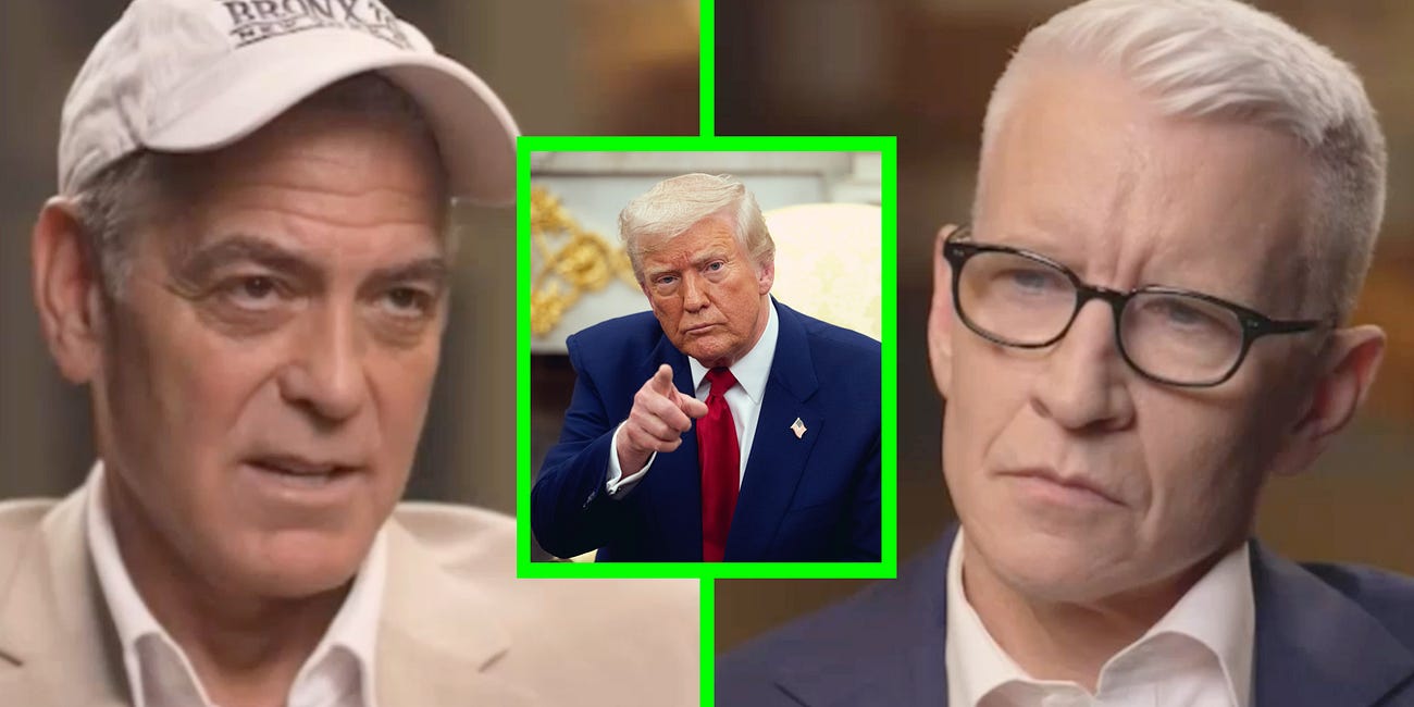 George Clooney Makes a Grave Prediction About MAGA 