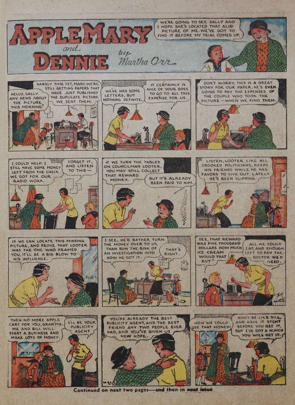 Comic Book Cover For Popular Comics 12 (2 fiche)