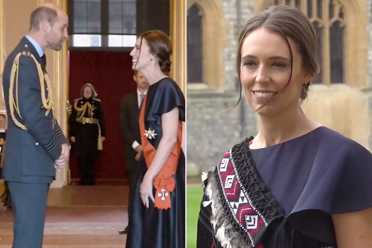 Jacinda Ardern investiture Prince William Jacinda Ardern investiture Prince William