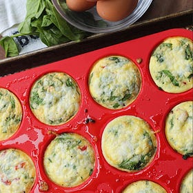 High-Protein Mediterranean Egg Cups