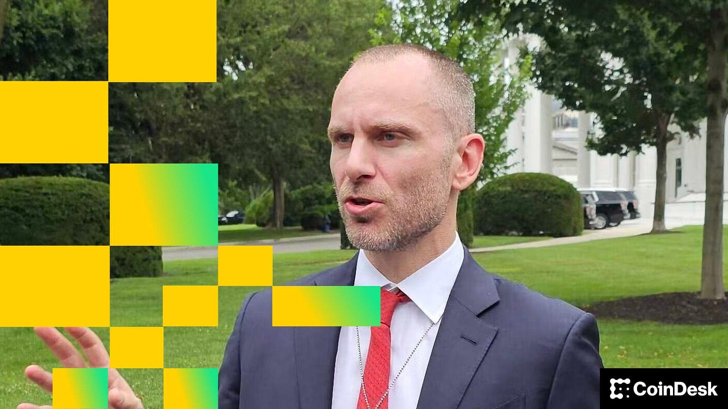 Tether CEO Paolo Ardoino at White House