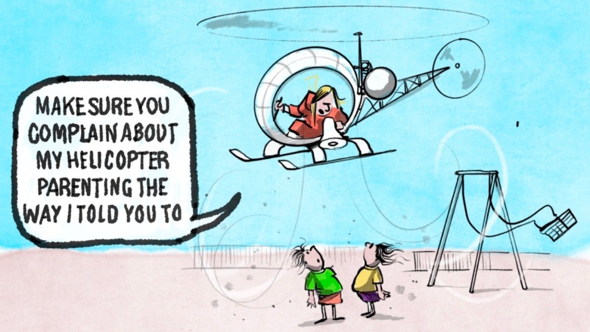 The science of helicopter parenting and what happens when parents overhelp