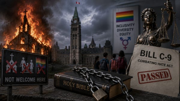 Canadians criminalises quoting the Bible