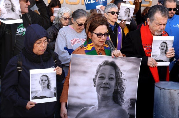 Memorial for Renee Good after ICE shooting in Minneapolis Memorial for Renee Good after ICE shooting in Minneapolis