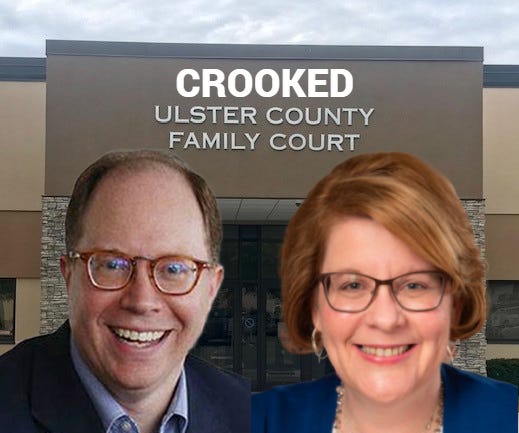 Ulster Family Court Ambush: Helen Garber faces secret contempt hearing, false abuse claims, missing testimony, and altered transcripts.