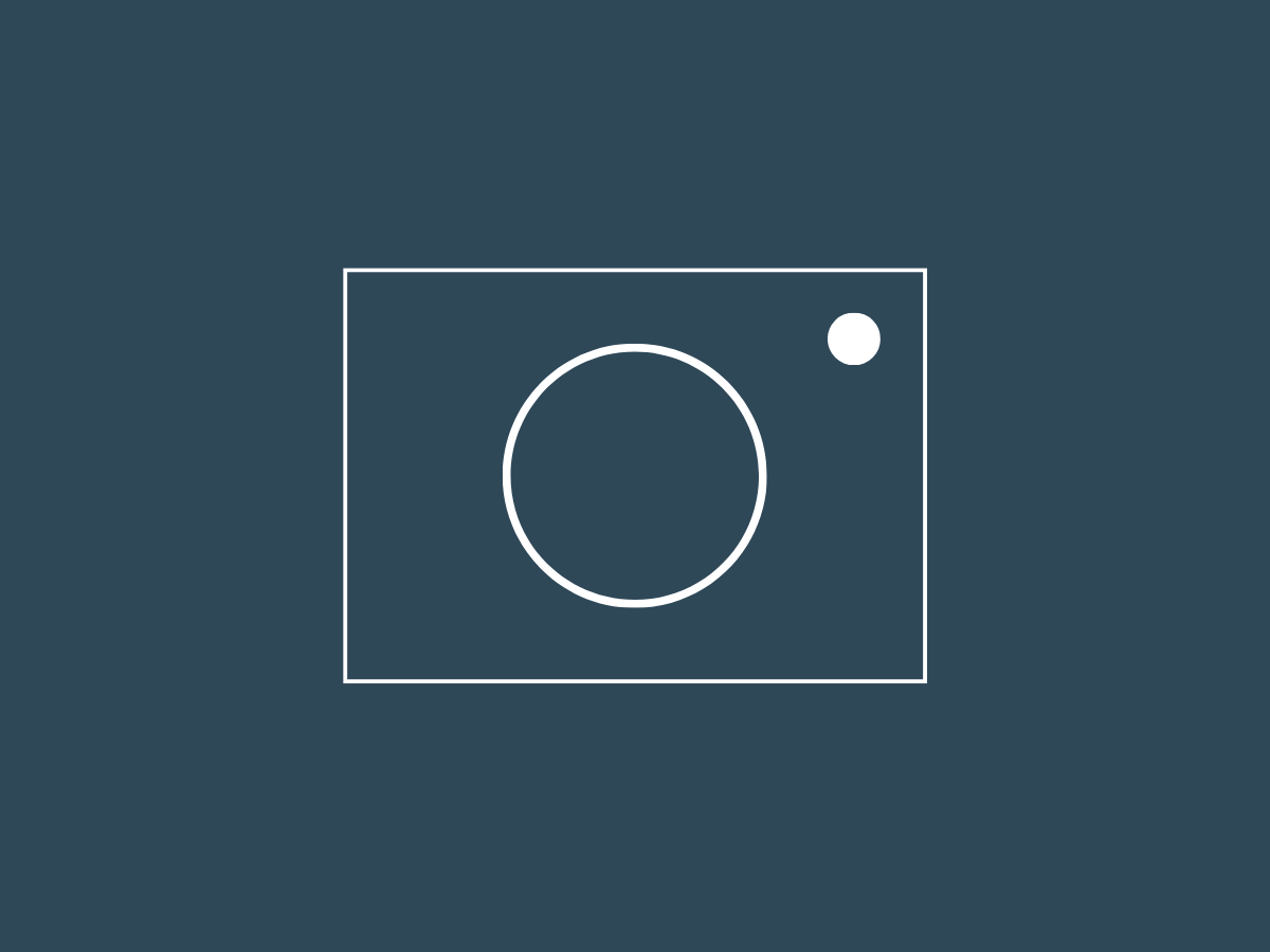 blue background with a white camera outline on it blue background with a white camera outline on it