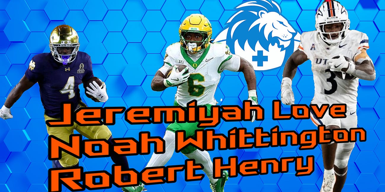 NFL Draft 2026: RB medical report - Jeremiyah Love, Noah Whittington, Robert Henry
