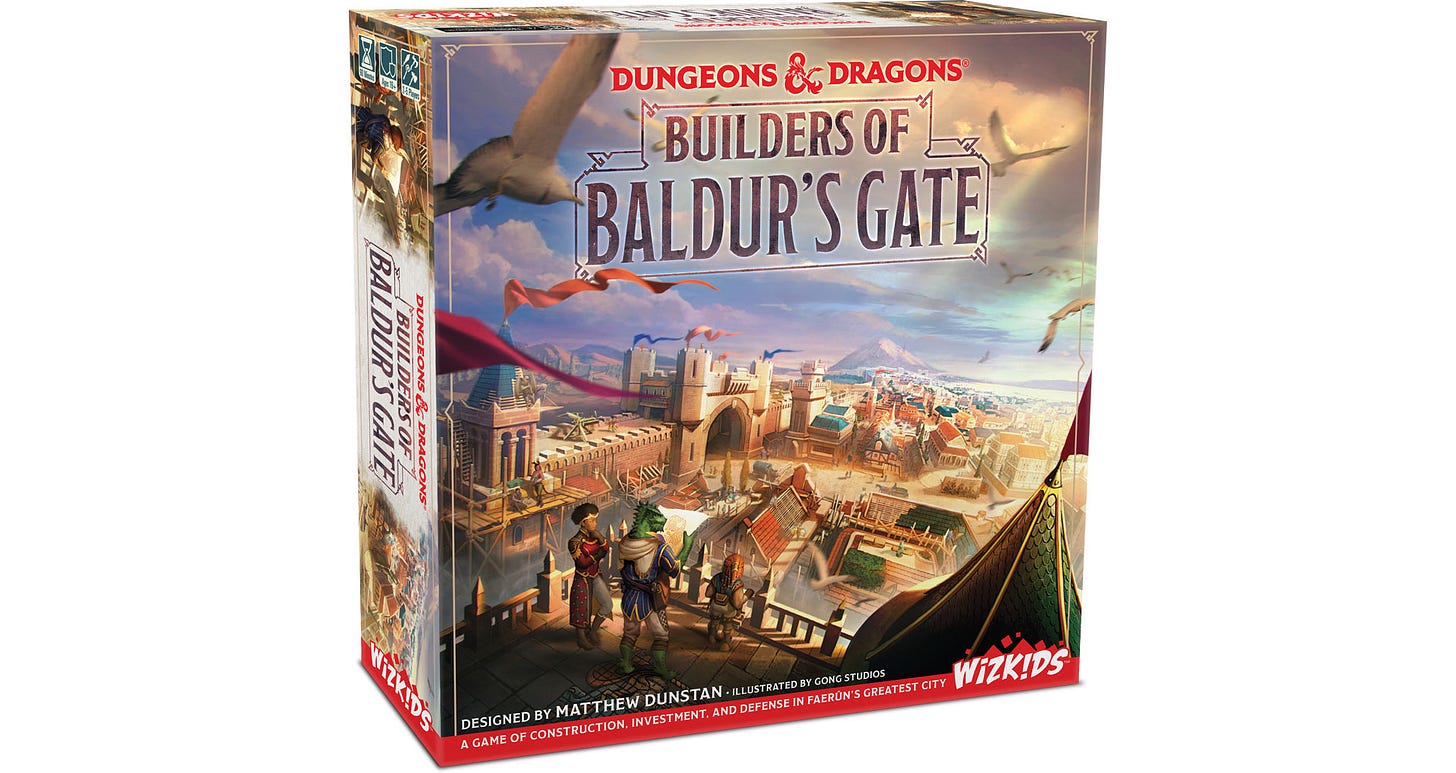 Το επιτραπέζιο Builders of Baldur's Gate