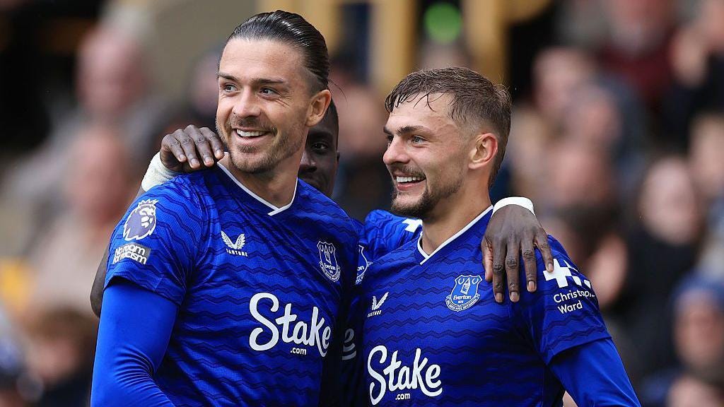 Kiernan Dewsbury-Hall and Jack Grealish