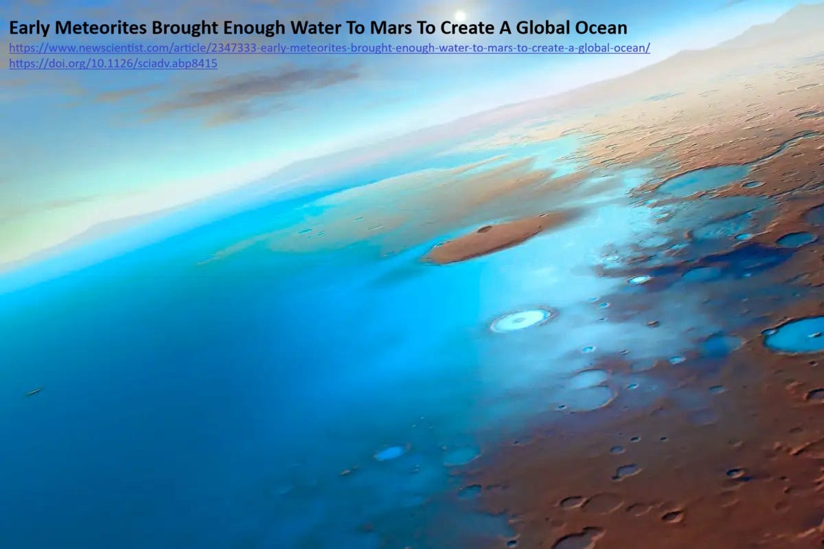 EarthStuff - Identifying The Topographic Signature Of Early Martian Oceans