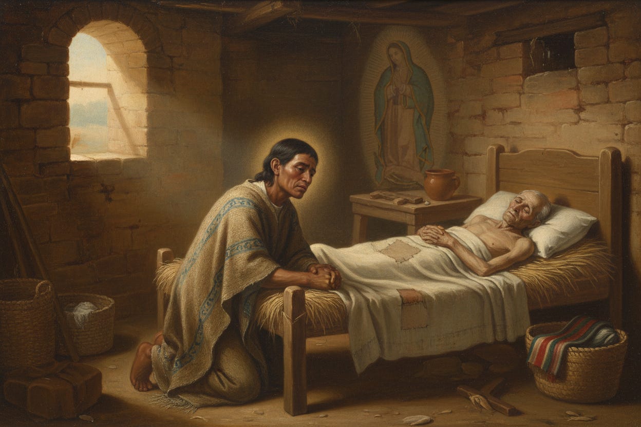 Juan Diego’s Compassion for His Ailing Uncle