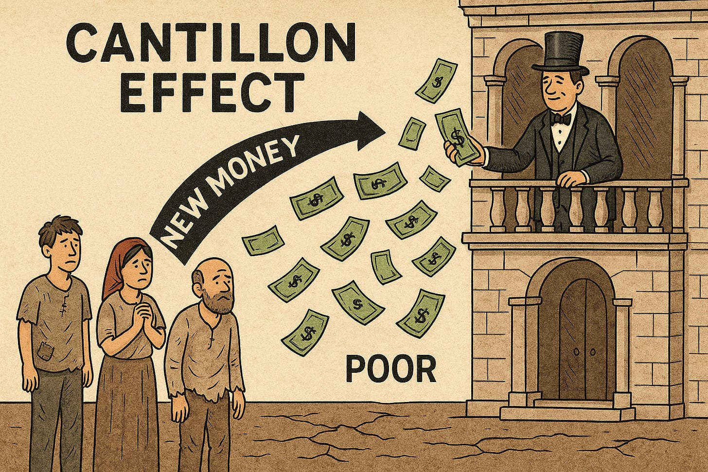 The Cantillon Effect Explained: How the Rich Play a Different Game