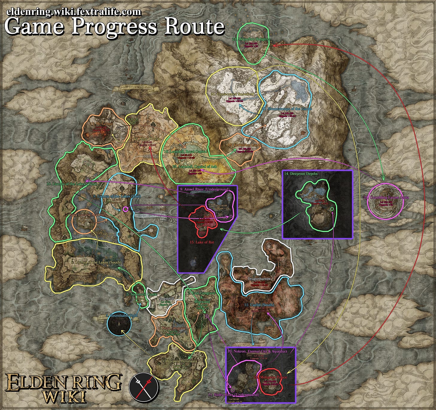 Game Progress Route | Elden Ring Wiki Game Progress Route | Elden Ring Wiki