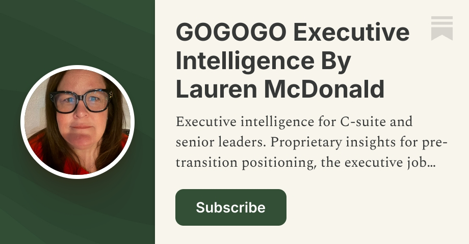 Lauren GOGOGO McDonald's Substack | Lauren McDonald | Substack