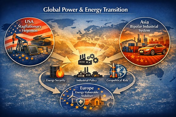 Global Power & Energy Transition banner with centered title Global Power & Energy Transition banner with centered title
