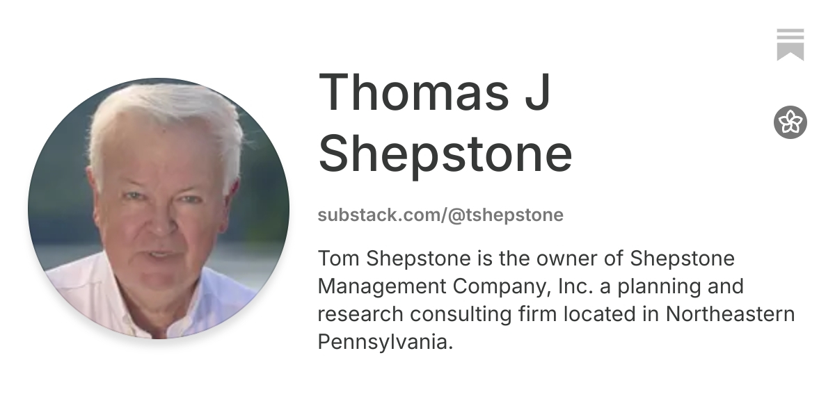 Thomas J Shepstone | Substack