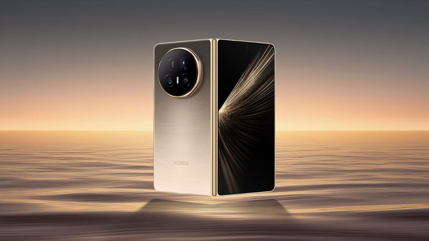 Honor's Magic V5 looks like a thin, sleek rival for the Galaxy Z Fold 7  this summer | Android Central