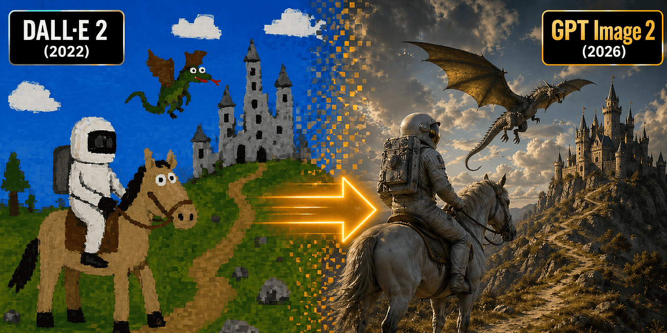DALL-E 2 to GPT Image 2: How Far We've Come