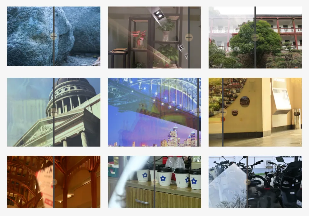 Collage of different images
