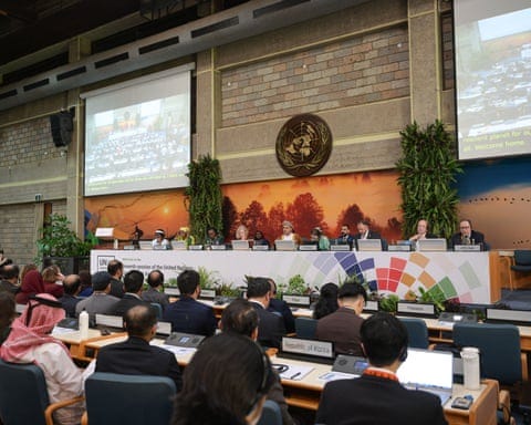 The seventh United Nations Environment Assembly opens in Nairobi, Kenya, on 8 December 2025.