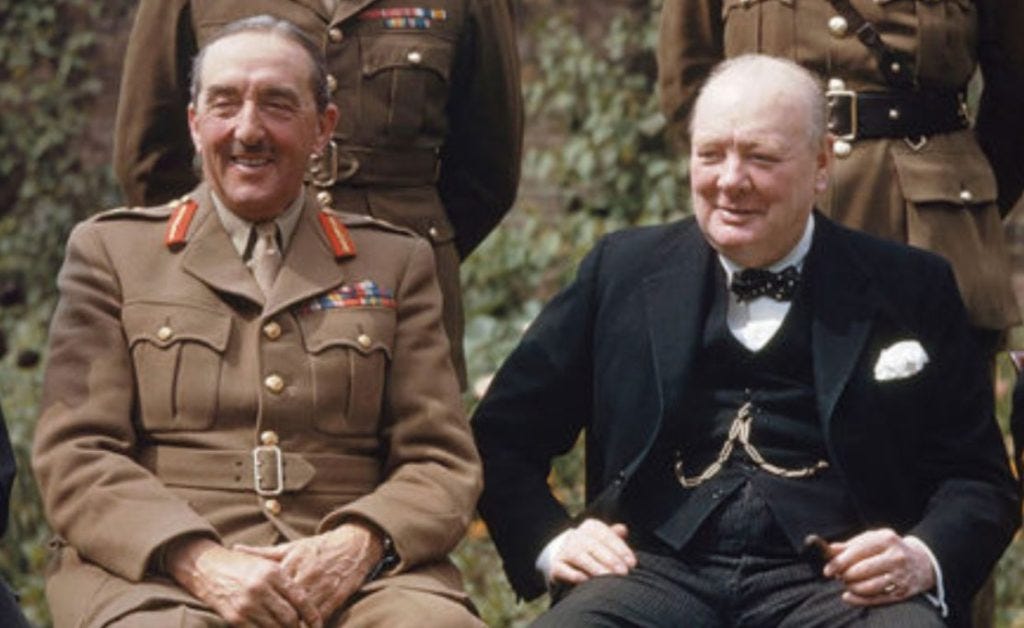 Alan Brooke and Churchill