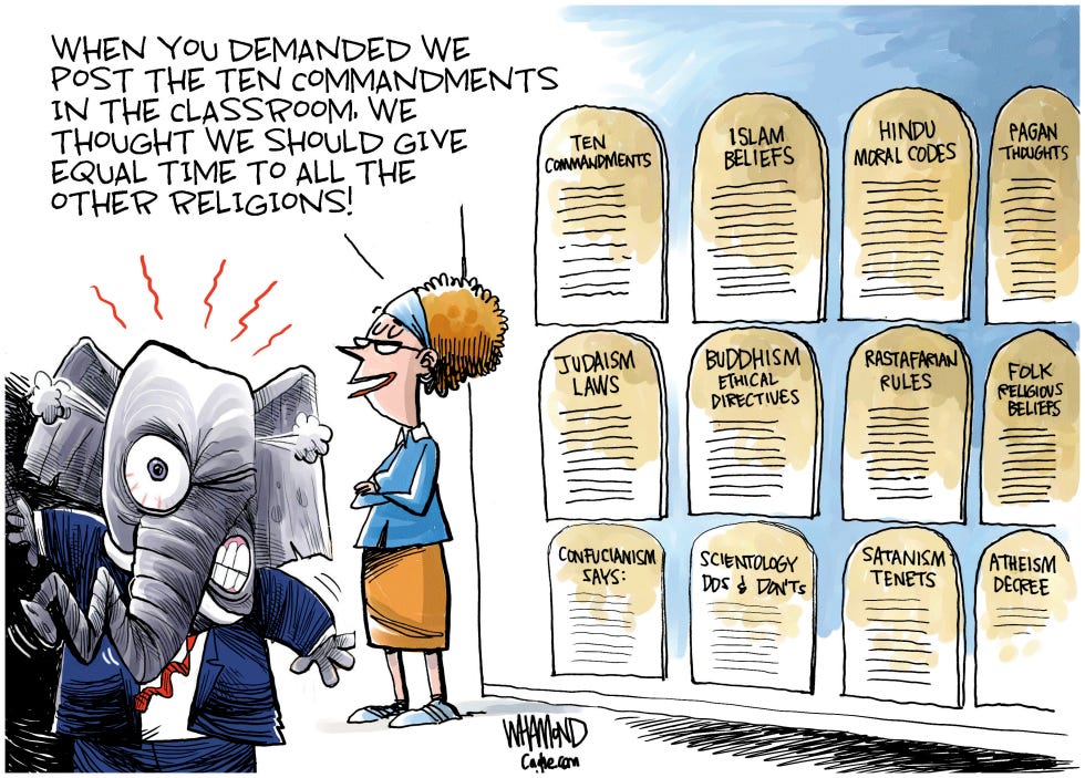 Religious Freedom Cartoons
