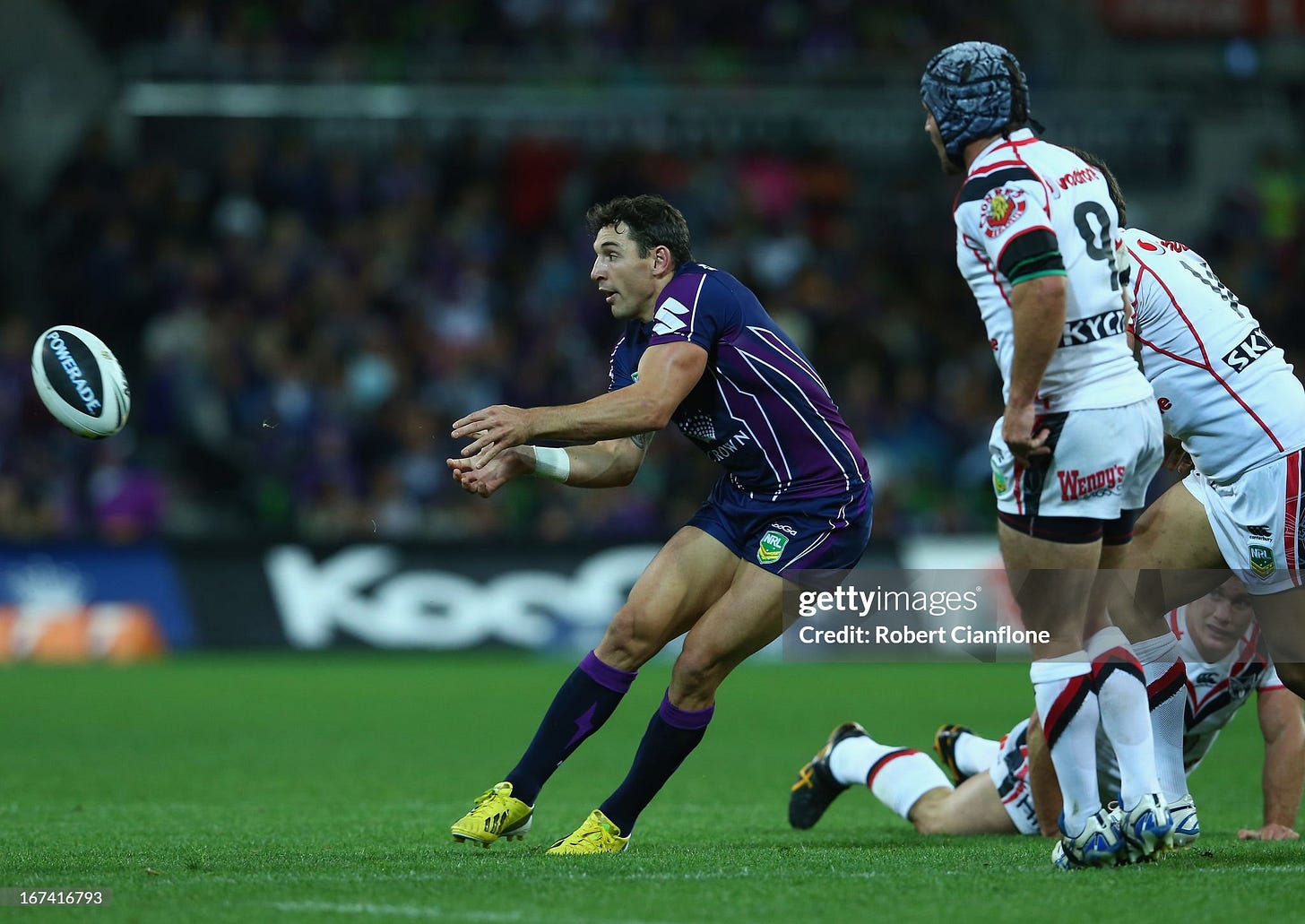 NRL Rd 7 - Storm v Warriors