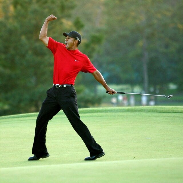 Tiger Woods Was Unstoppable in Red - The New York Times Tiger Woods Was Unstoppable in Red - The New York Times