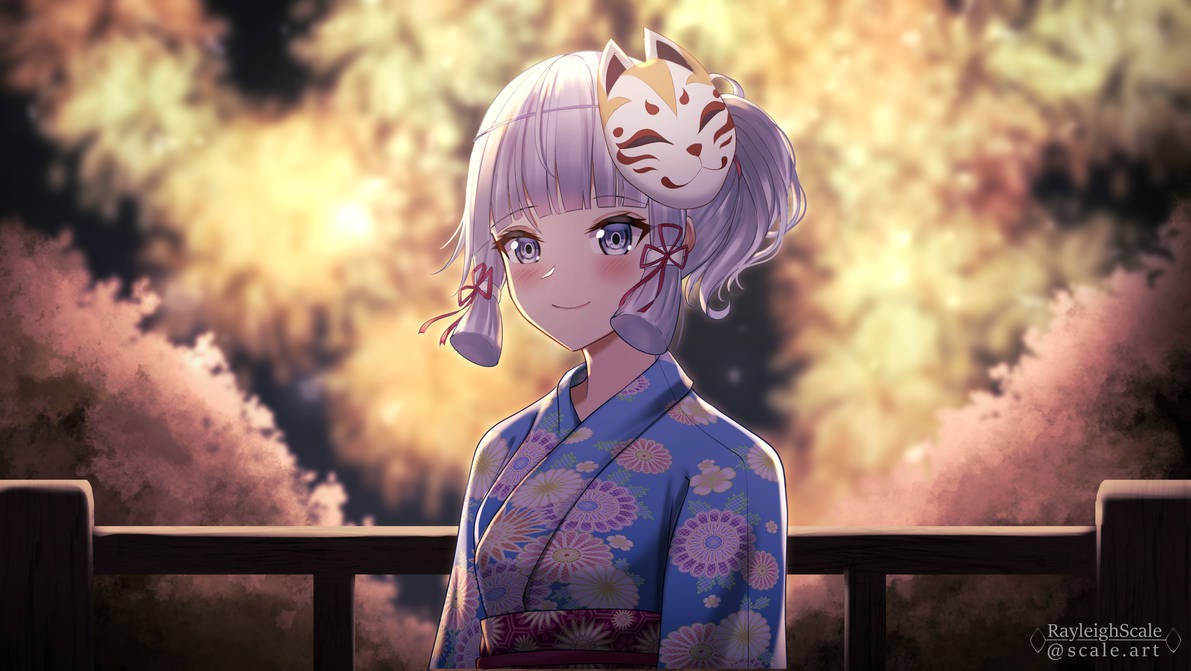 Festival with Ayaka by RayleighScale on DeviantArt