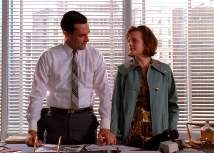 Mad Men Season Four: Don and Peggy Share a Moment