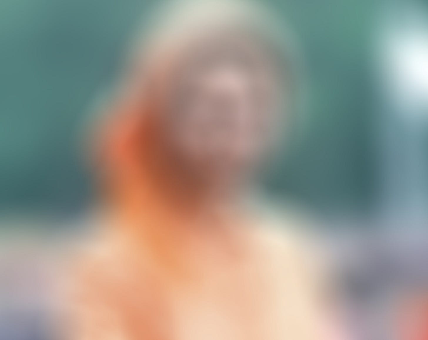 Blurred picture of an unnamed royal
