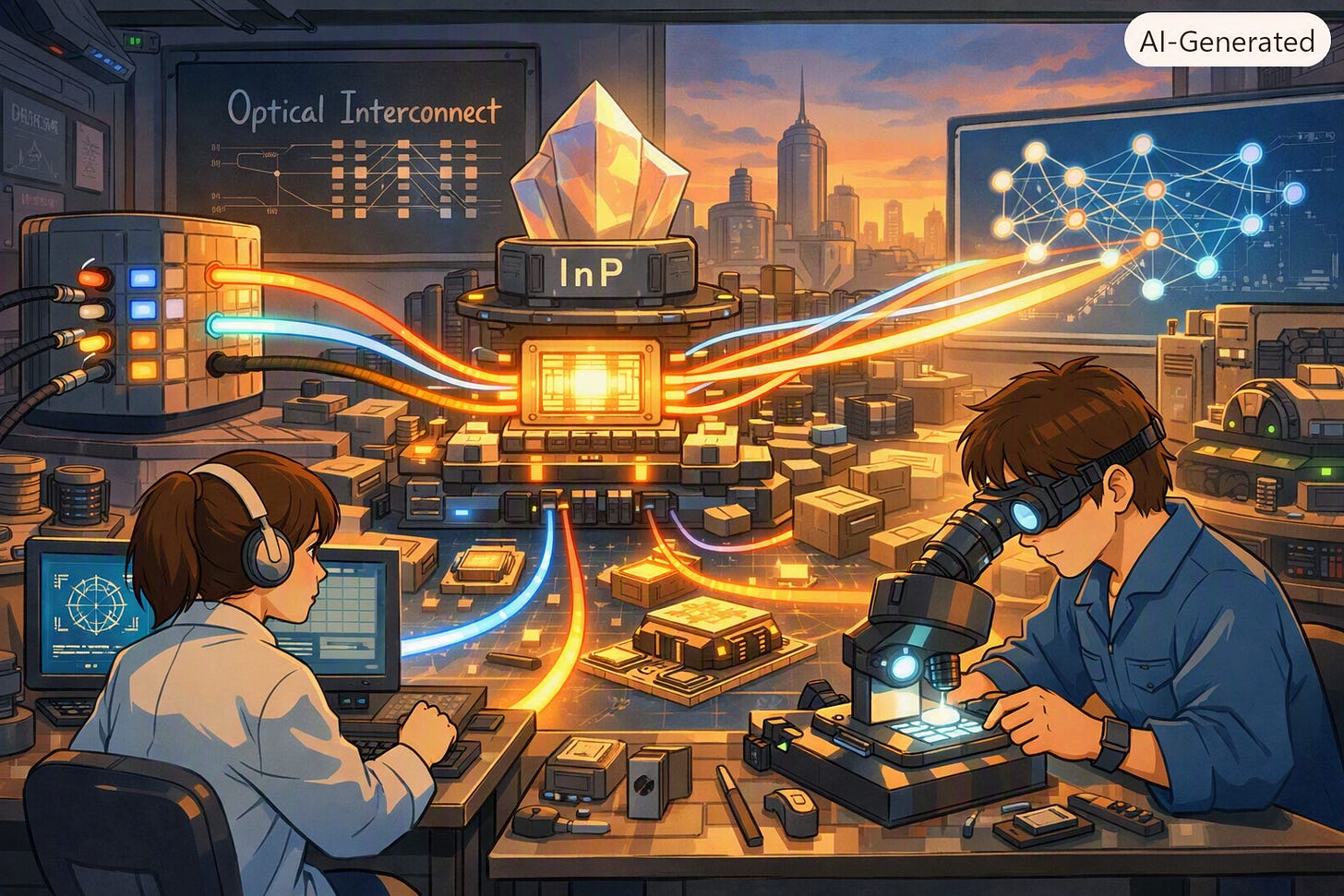 Ghibli optical interconnect