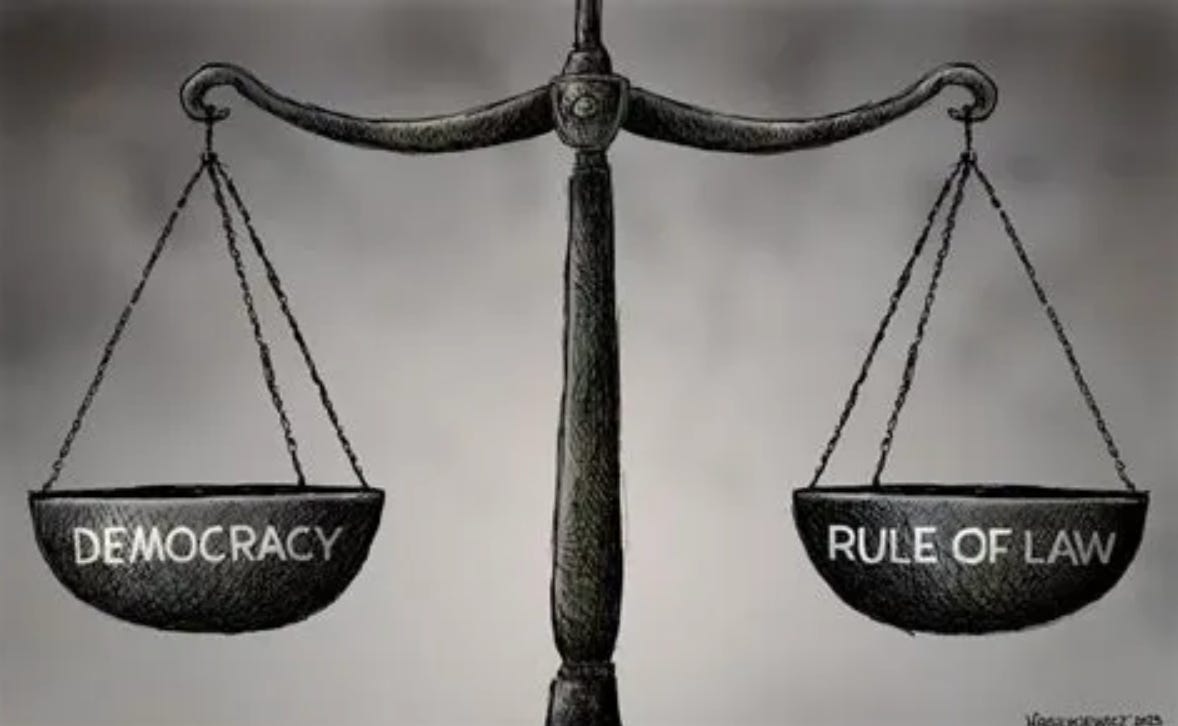 The Sunday Long Read - The Rule Of Law and what you can do to prevent ACT from destroying it.